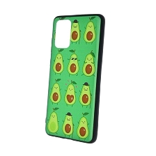 Чехол накладка для SAMSUNG Galaxy S20 Plus (SM-G985), силикон, рисунок Авокадо Танцы.