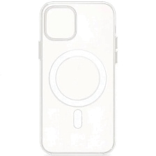 Чехол накладка Clear Case для APPLE iPhone 13, iPhone 14, с поддержкой MagSafe, силикон, цвет прозрачный