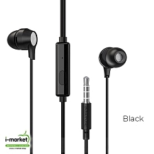 Гарнитура (наушники с микрофоном) проводная, BOROFONE BM28 Tender sound, цвет черный