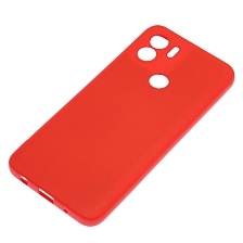 Чехол накладка NANO для Redmi A1 Plus, Redmi A2 Plus, POCO C51, силикон, бархат, цвет красный Чехол накладка NANO для Redmi A1 Plus, Redmi A2 Plus, POCO C51, силикон, бархат, цвет красный