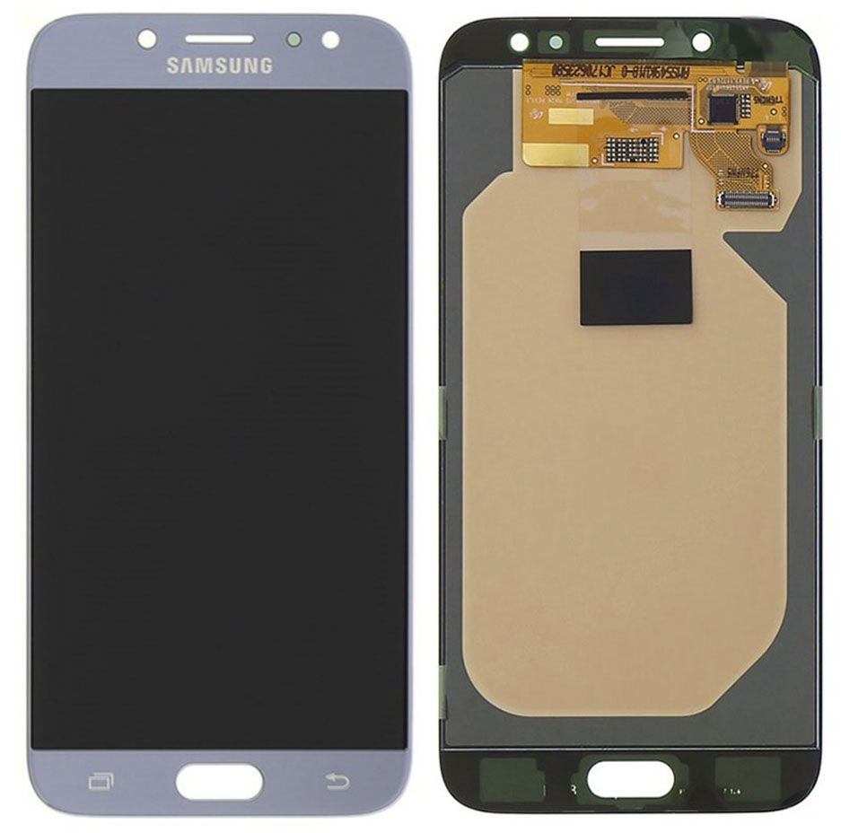 Дисплей в сборе с тачскрином для SAMSUNG Galaxy J7 2017 (SM-J730), тип матрицы TFT с регулируемой подсветкой, цвет голубой Дисплей в сборе с тачскрином для SAMSUNG Galaxy J7 2017 (SM-J730), тип матрицы TFT с регулируемой подсветкой, цвет голубой