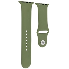 Ремешок для Apple Watch спортивный "Sport", размер 42-44 mm, цвет хаки Ремешок для Apple Watch спортивный "Sport", размер 42-44 mm, цвет хаки