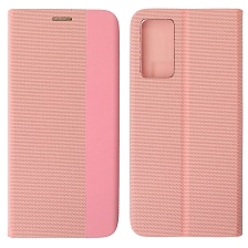 Чехол книжка MESH для XIAOMI Redmi Note 11 Pro, Redmi Note 11 Pro 5G, текстиль, силикон, бархат, визитница, цвет розовый