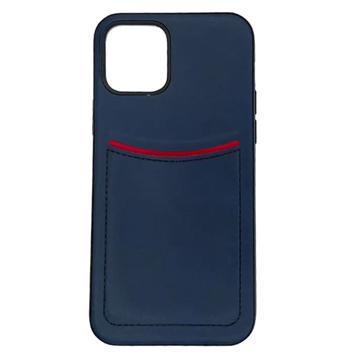 Чехол накладка ILEVEL для APPLE iPhone 12 (6.1"), iPhone 12 Pro (6.1"), силикон, отдел для карт, цвет темно синий Чехол накладка ILEVEL для APPLE iPhone 12 (6.1"), iPhone 12 Pro (6.1"), силикон, отдел для карт, цвет темно синий