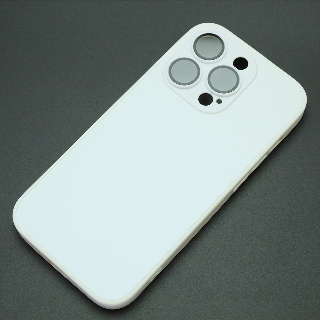 Чехол накладка AG Glass case для APPLE iPhone 14 Pro (6.1"), силикон, пластик, защита камеры, цвет серебристый Чехол накладка AG Glass case для APPLE iPhone 14 Pro (6.1"), силикон, пластик, защита камеры, цвет серебристый