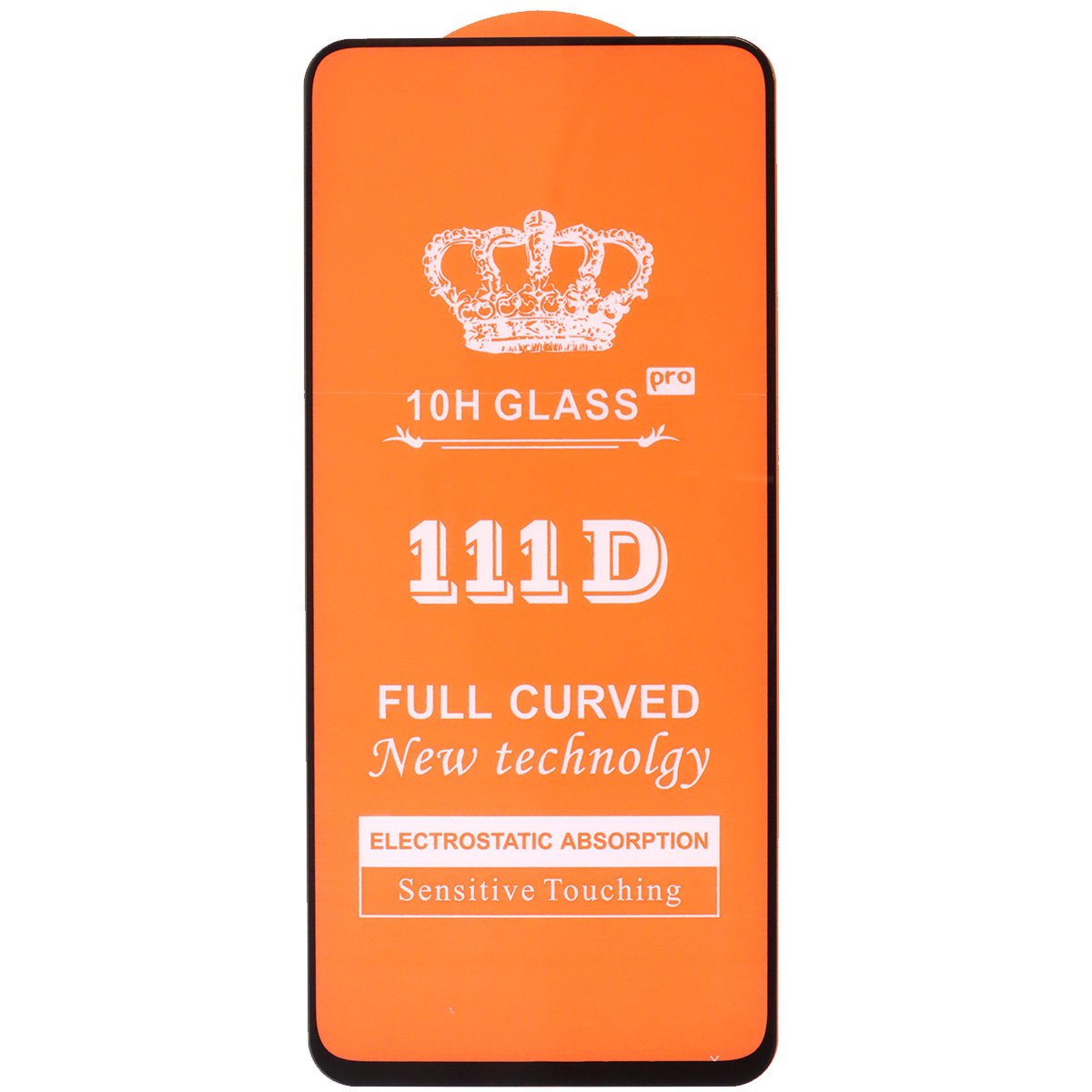 Защитное стекло 111D FULL GLUE для SAMSUNG Galaxy A80 2019 (SM-A805), A90 2019 (SM-A905), цвет окантовки черный