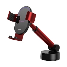 Автомобильный держатель BASEUS Simplism Gravity Car Mount Holder, цвет красный Автомобильный держатель BASEUS Simplism Gravity Car Mount Holder, цвет красный