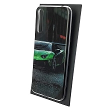 Чехол накладка Vinil для HUAWEI Honor 30i (LRA-LX1), силикон, рисунок Ламборджини Чехол накладка Vinil для HUAWEI Honor 30i (LRA-LX1), силикон, рисунок Ламборджини