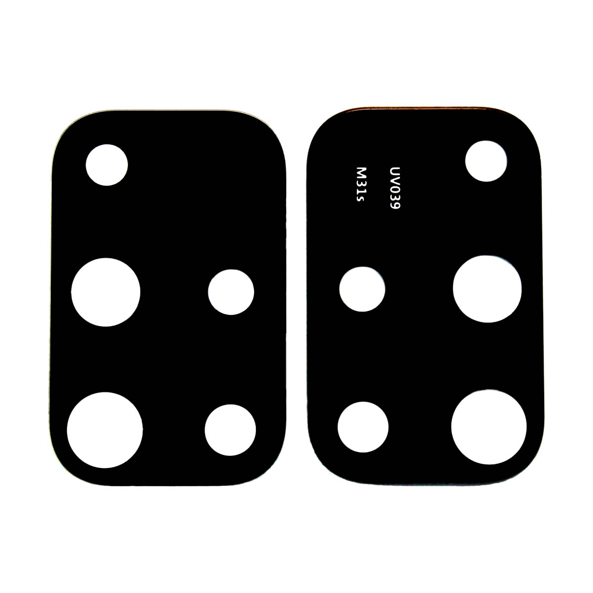 Стекло основной камеры для SAMSUNG Galaxy M31S (SM-M317F), цвет черный