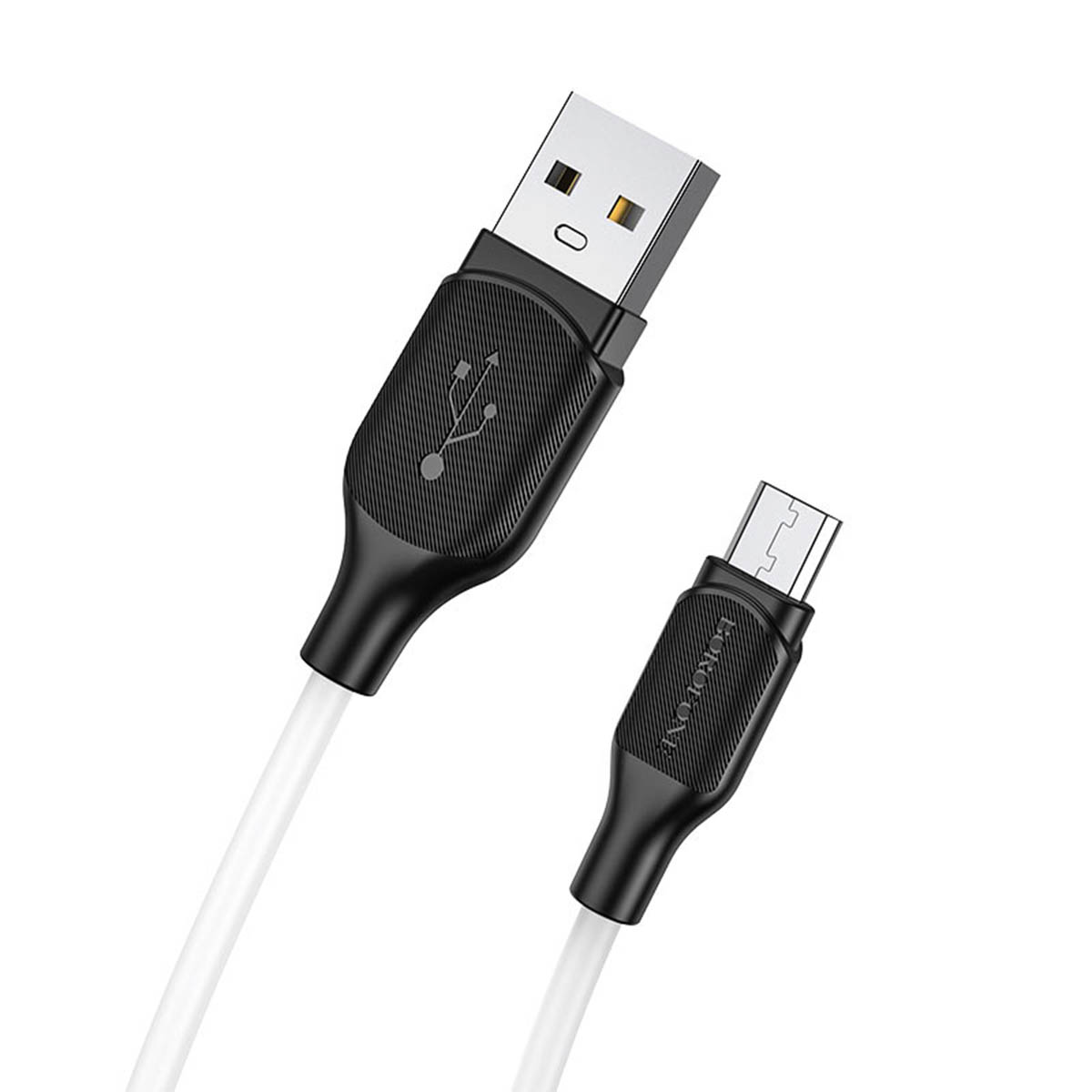 Кабель BOROFONE BX42 Encore micro USB, 2.4A, длина 1 метр, цвет черно белый Кабель BOROFONE BX42 Encore micro USB, 2.4A, длина 1 метр, цвет черно белый