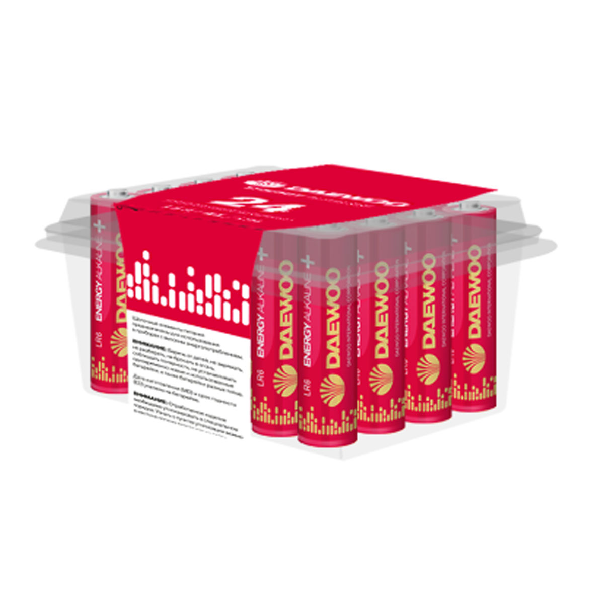 Батарейка DAEWOO ENERGY LR6 AA BOX24 Alkaline 1.5V