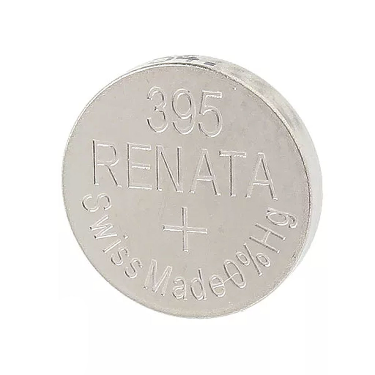Батарейка RENATA R 395 BL-10 (SR 927 SW, 1.55V, 57mAh, 9.5x2.6mm), батарейка для часов.