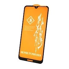 Защитное стекло 9H Rinbo для HUAWEI Y7 2019, Y7 Prime 2019, Y7 Pro 2019, Enjoy 9, цвет окантовки черный.