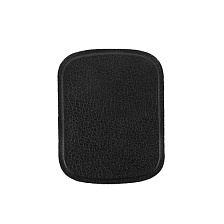 Универсальная металлическая кожаная пластина на клеевой основе для магнитных держателей смартфонов, цвет черный