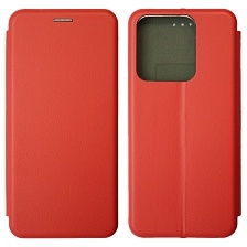 Чехол книжка STYLISH для TECNO Spark Go 2022, TECNO Spark 8C, Spark 9, экокожа, визитница, цвет красный Чехол книжка STYLISH для TECNO Spark Go 2022, TECNO Spark 8C, Spark 9, экокожа, визитница, цвет красный