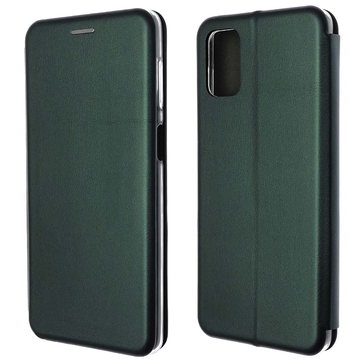 Чехол книжка STYLISH для SAMSUNG Galaxy M51 (SM-M515), экокожа, визитница, цвет темно зеленый Чехол книжка STYLISH для SAMSUNG Galaxy M51 (SM-M515), экокожа, визитница, цвет темно зеленый