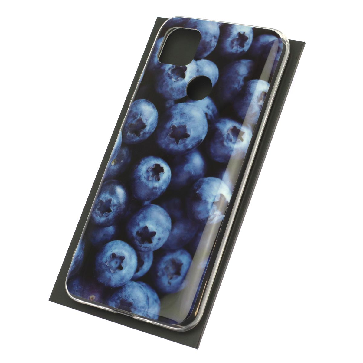 Чехол накладка для XIAOMI Redmi 9C, Redmi 10A, силикон, рисунок Черника
