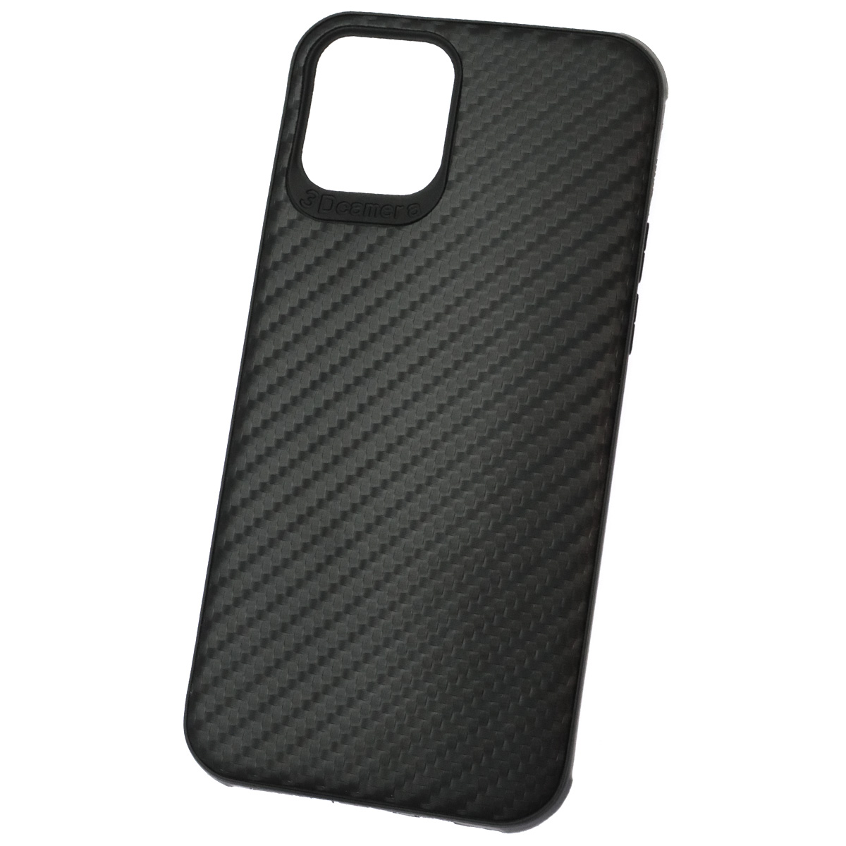 Чехол накладка для APPLE iPhone 12 (6.1"), iPhone 12 Pro (6.1"), силикон, карбон, цвет черный Чехол накладка для APPLE iPhone 12 (6.1"), iPhone 12 Pro (6.1"), силикон, карбон, цвет черный