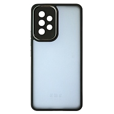 Чехол накладка KING для SAMSUNG Galaxy A53, силикон, пластик, защита камеры, цвет окантовки черный Чехол накладка KING для SAMSUNG Galaxy A53, силикон, пластик, защита камеры, цвет окантовки черный