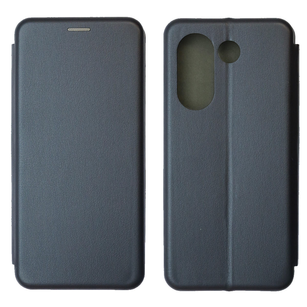 Чехол книжка STYLISH для TECNO Camon 20 4G, TECNO Camon 20 Pro 4G, экокожа, визитница, цвет темно синий