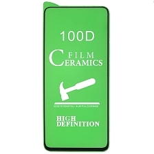 Защитное стекло 100D Ceramics для HUAWEI Honor 10X Lite, P Smart 2021, цвет окантовки черный Защитное стекло 100D Ceramics для HUAWEI Honor 10X Lite, P Smart 2021, цвет окантовки черный