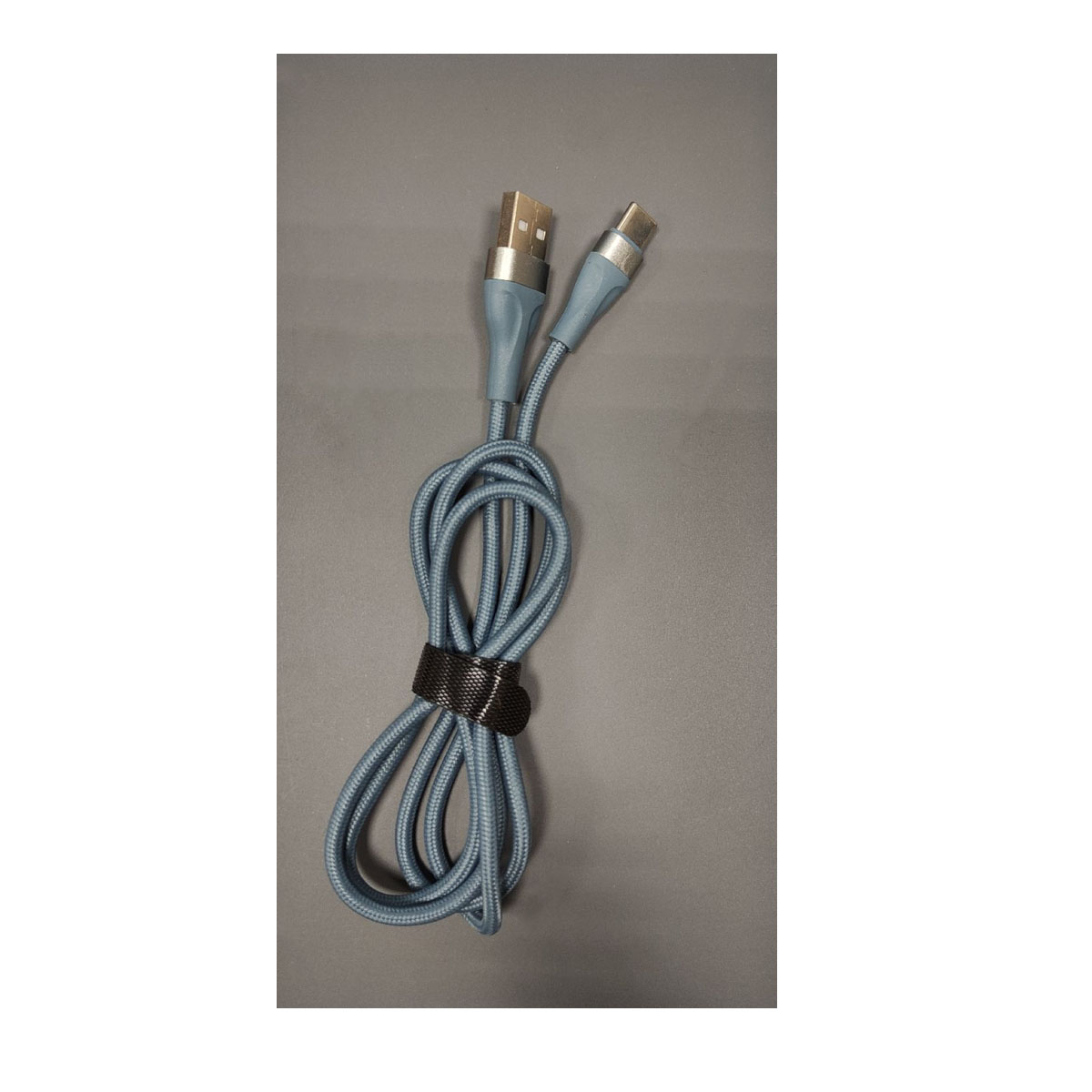 Кабель XB X35t USB Type C, длина 1 метр, цвет серо синий