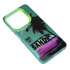 Чехол накладка для INFINIX Hot 40i 4G, SMART 8, SMART 8 Plus, пластик, силикон, рисунок COCONUT TREE SAND Чехол накладка для INFINIX Hot 40i 4G, SMART 8, SMART 8 Plus, пластик, силикон, рисунок COCONUT TREE SAND
