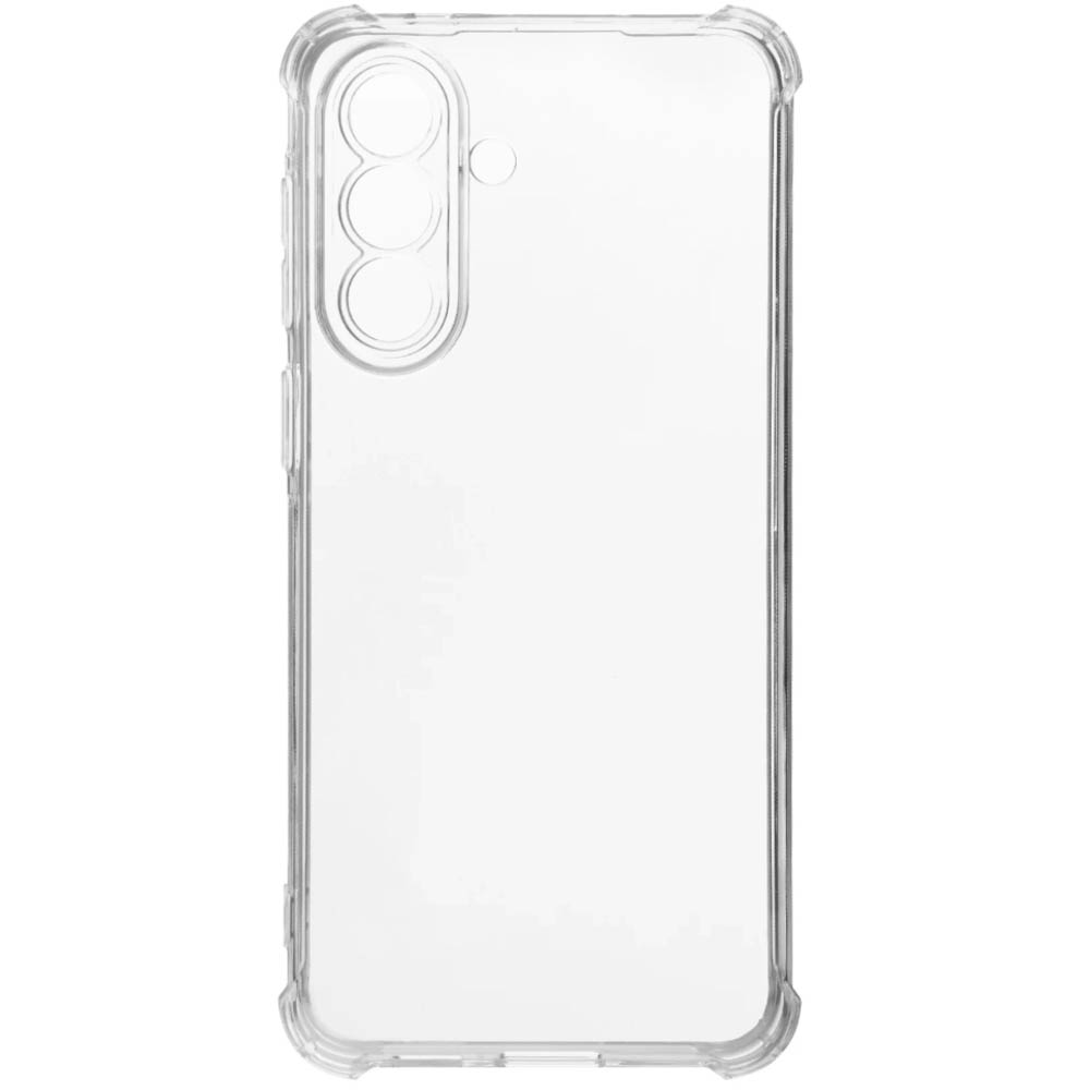 Чехол накладка для SAMSUNG Galaxy A57, защита камеры, усиленные края, силикон, цвет прозрачный