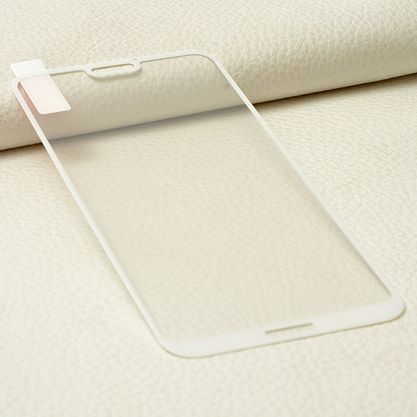 Защитное стекло 2D Full glass для HUAWEI Honor 10 (COL-L29), P20 (EML-L29), цвет белый.