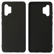 Чехол накладка NANO для SAMSUNG Galaxy A32 4G (SM-A325F), силикон, бархат, цвет черный Чехол накладка NANO для SAMSUNG Galaxy A32 4G (SM-A325F), силикон, бархат, цвет черный