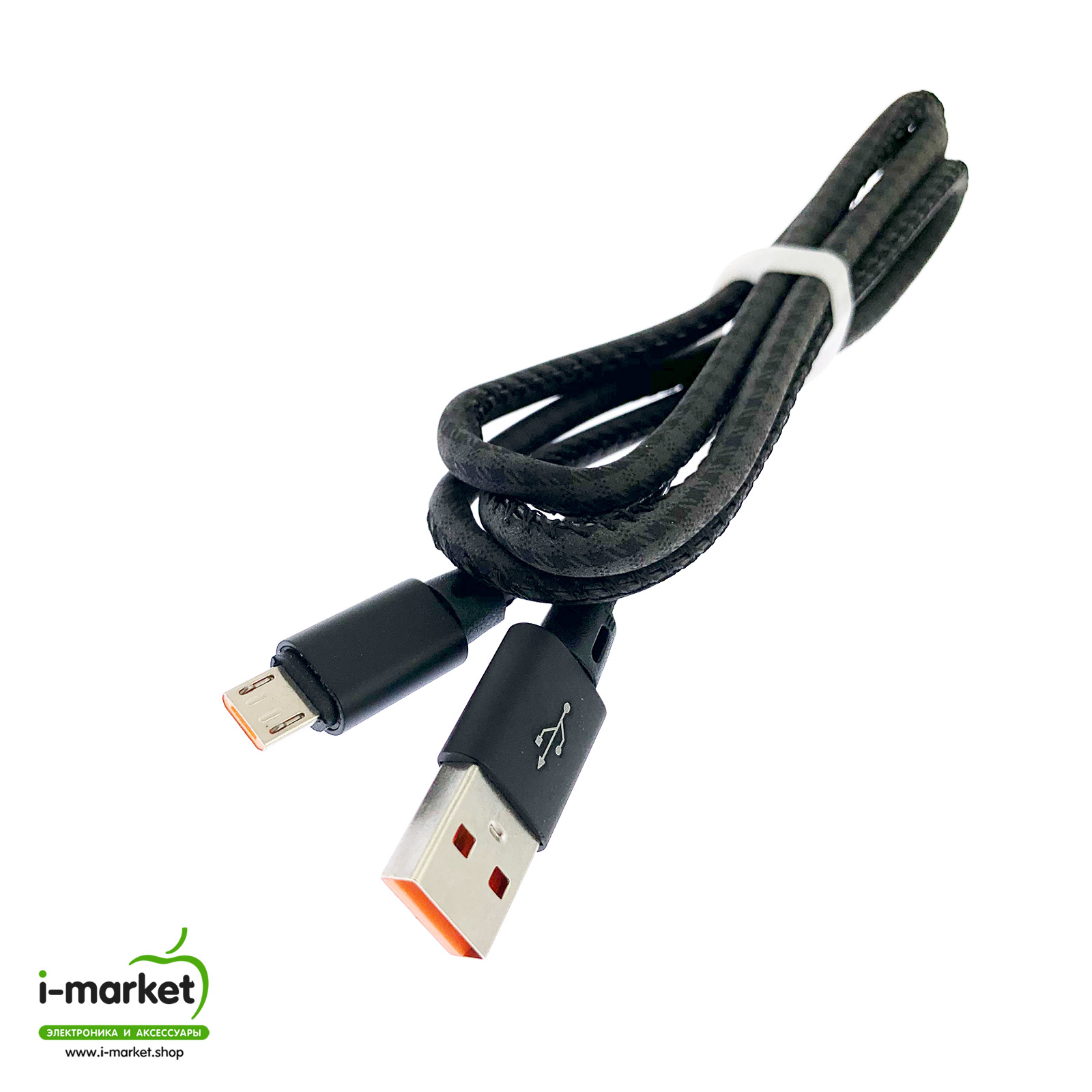 USB Дата кабель A88 для заряда и синхронизации, тип Micro-USB, в армированной под кожу оболочке, длина 1 метр, цвет черный. USB Дата кабель A88 для заряда и синхронизации, тип Micro-USB, в армированной под кожу оболочке, длина 1 метр, цвет черный.