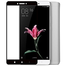 Защитное стекло 2D Full glass для Xiaomi MI MAX /тех.пак/ черный.