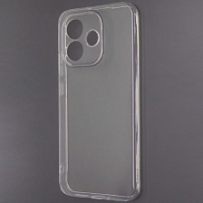 Чехол накладка для XIAOMI Redmi Note 17, защита камеры, силикон, прозрачный