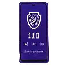 Защитное стекло 11D LION FULL GLUE для XIAOMI MI A3, цвет окантовки черный