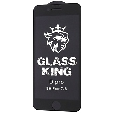 Защитное стекло D Pro для APPLE iPhone 7, iPhone 8, цвет окантовки черный Защитное стекло D Pro для APPLE iPhone 7, iPhone 8, цвет окантовки черный