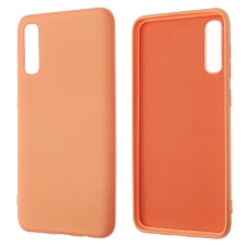 Чехол накладка NANO для SAMSUNG Galaxy A50 (SM-A505), A30s (SM-A307), A50s (SM-A507), силикон, бархат, цвет персиковый Чехол накладка NANO для SAMSUNG Galaxy A50 (SM-A505), A30s (SM-A307), A50s (SM-A507), силикон, бархат, цвет персиковый