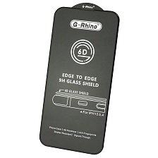 Защитное стекло 6D G-Rhino для APPLE iPhone 13 mini (5.4"), цвет окантовки черный Защитное стекло 6D G-Rhino для APPLE iPhone 13 mini (5.4"), цвет окантовки черный