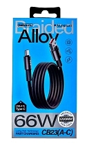 Кабель REMAX Alloy CB23(A-C) USB-A на Type-C, 66W, длина 1.2 метра, цвет черный Кабель REMAX Alloy CB23(A-C) USB-A на Type-C, 66W, длина 1.2 метра, цвет черный