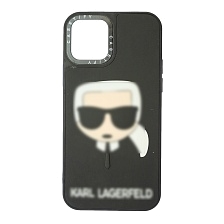 Чехол накладка для APPLE iPhone 12, iPhone 12 Pro, силикон, рисунок Карл в очках Чехол накладка для APPLE iPhone 12, iPhone 12 Pro, силикон, рисунок Карл в очках