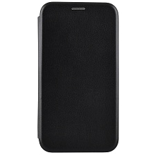Чехол книжка для SAMSUNG Galaxy J4 2018 (SM-J400), экокожа, визитница, цвет черный Чехол книжка для SAMSUNG Galaxy J4 2018 (SM-J400), экокожа, визитница, цвет черный