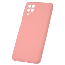 Чехол накладка Soft Touch для SAMSUNG Galaxy A12 5G, силикон, цвет розовый Чехол накладка Soft Touch для SAMSUNG Galaxy A12 5G, силикон, цвет розовый