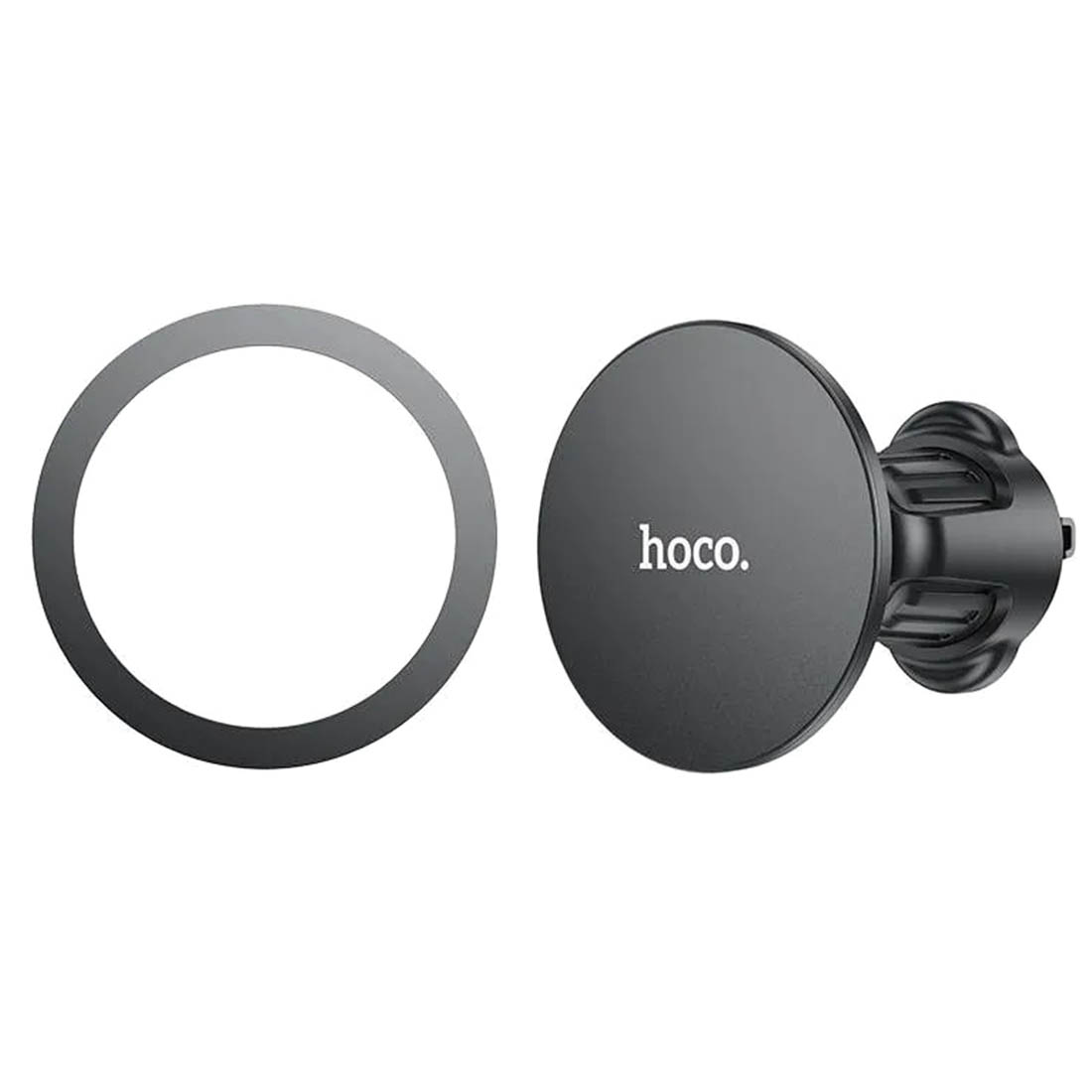 Автомобильный магнитный держатель HOCO H12 для смартфона, в воздуховод, цвет черный Автомобильный магнитный держатель HOCO H12 для смартфона, в воздуховод, цвет черный