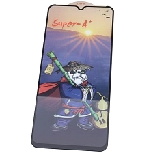 Защитное стекло Super-A+ для XIAOMI Redmi 10C, Redmi 12C, Redmi A3, Redmi A3x, XIAOMI POCO C40, POCO C55, POCO C61, POCO C63, цвет окантовки черный