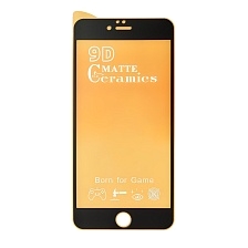Защитное стекло 9D Ceramics для APPLE iPhone 6 Plus, iPhone 6G Plus, iPhone 6S Plus, матовое, цвет черный.