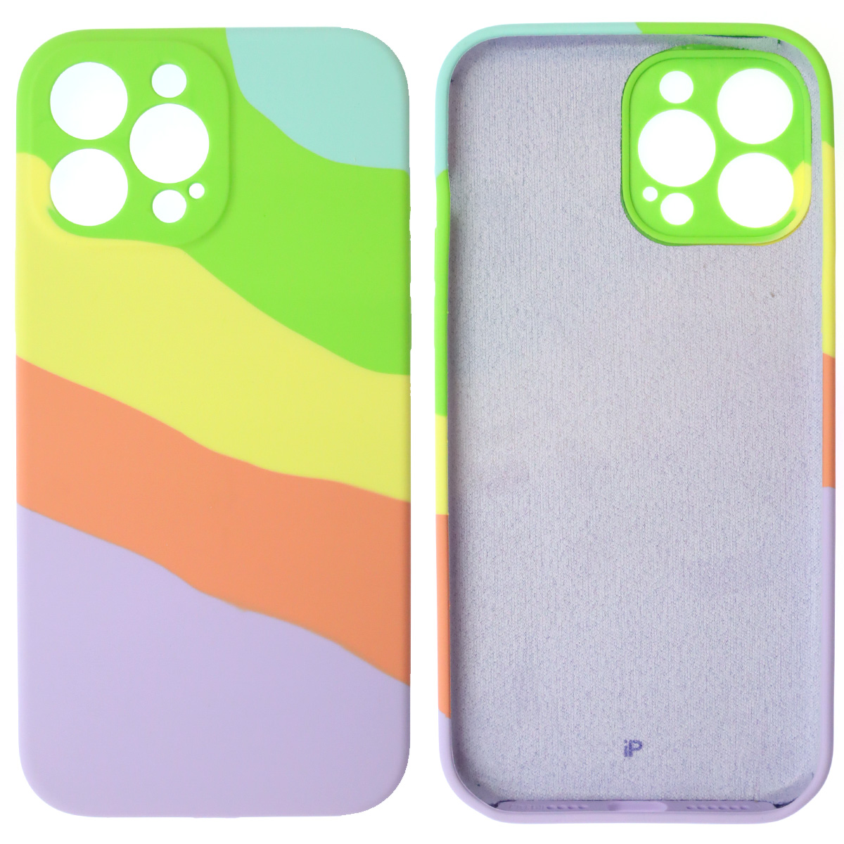 Чехол накладка Silicon Case для APPLE iPhone 13 Pro Max (6.7), силикон, бархат, цвет сиренево бирюзовый Чехол накладка Silicon Case для APPLE iPhone 13 Pro Max (6.7), силикон, бархат, цвет сиренево бирюзовый