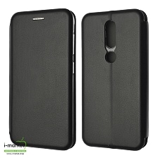 Чехол книжка STYLISH для NOKIA 4.2 (TA-1157), экокожа, визитница, цвет черный Чехол книжка STYLISH для NOKIA 4.2 (TA-1157), экокожа, визитница, цвет черный
