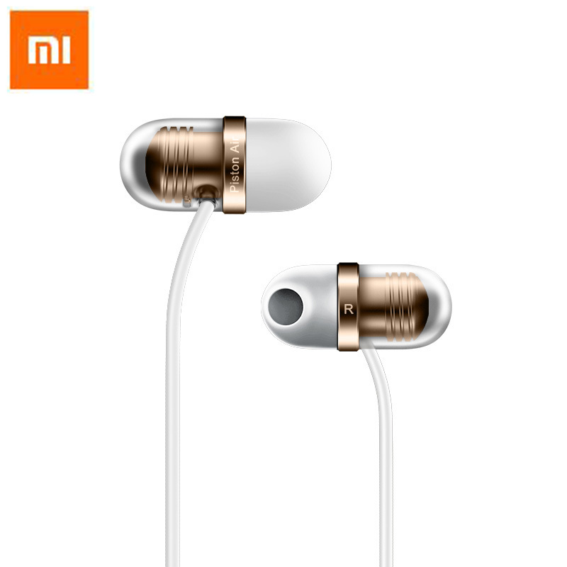 Гарнитура (наушники с микрофоном) проводная, XIAOMI capsule Earphone, цвет золотистый Гарнитура (наушники с микрофоном) проводная, XIAOMI capsule Earphone, цвет золотистый