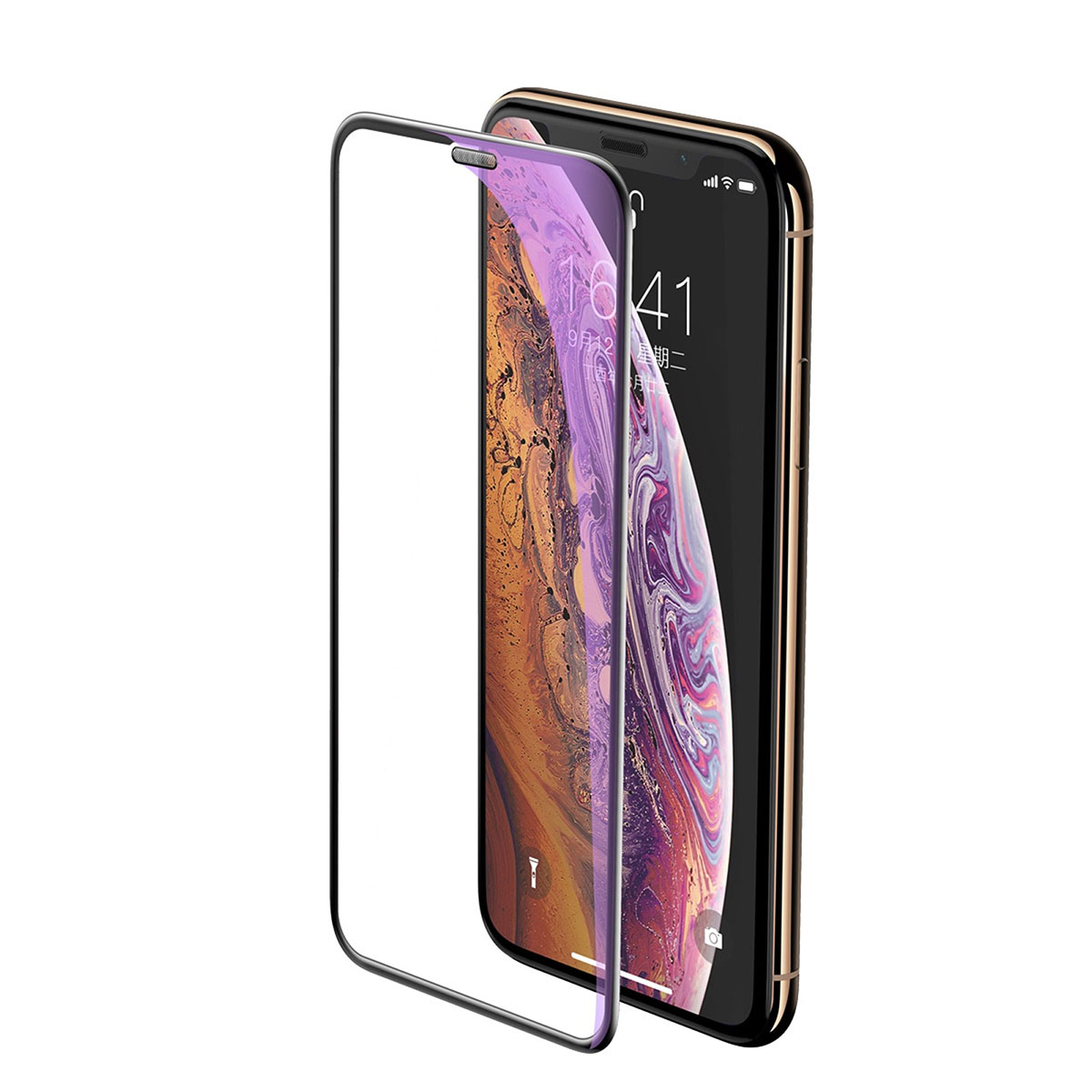 Защитное стекло BASEUS SGAPIPH58-WB01 для APPLE iPhone X, iPhone XS, цвет окантовки черный. Защитное стекло BASEUS SGAPIPH58-WB01 для APPLE iPhone X, iPhone XS, цвет окантовки черный.