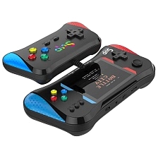 Портативная игровая приставка SUP GAME BOX X7M c джойстиком (геймпадом), 500 игр, цвет красно синий Портативная игровая приставка SUP GAME BOX X7M c джойстиком (геймпадом), 500 игр, цвет красно синий