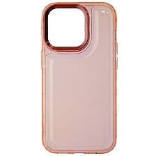 Чехол накладка AIR BAG для APPLE iPhone 14 Pro (6.1"), силикон, цвет прозрачно розовый Чехол накладка AIR BAG для APPLE iPhone 14 Pro (6.1"), силикон, цвет прозрачно розовый